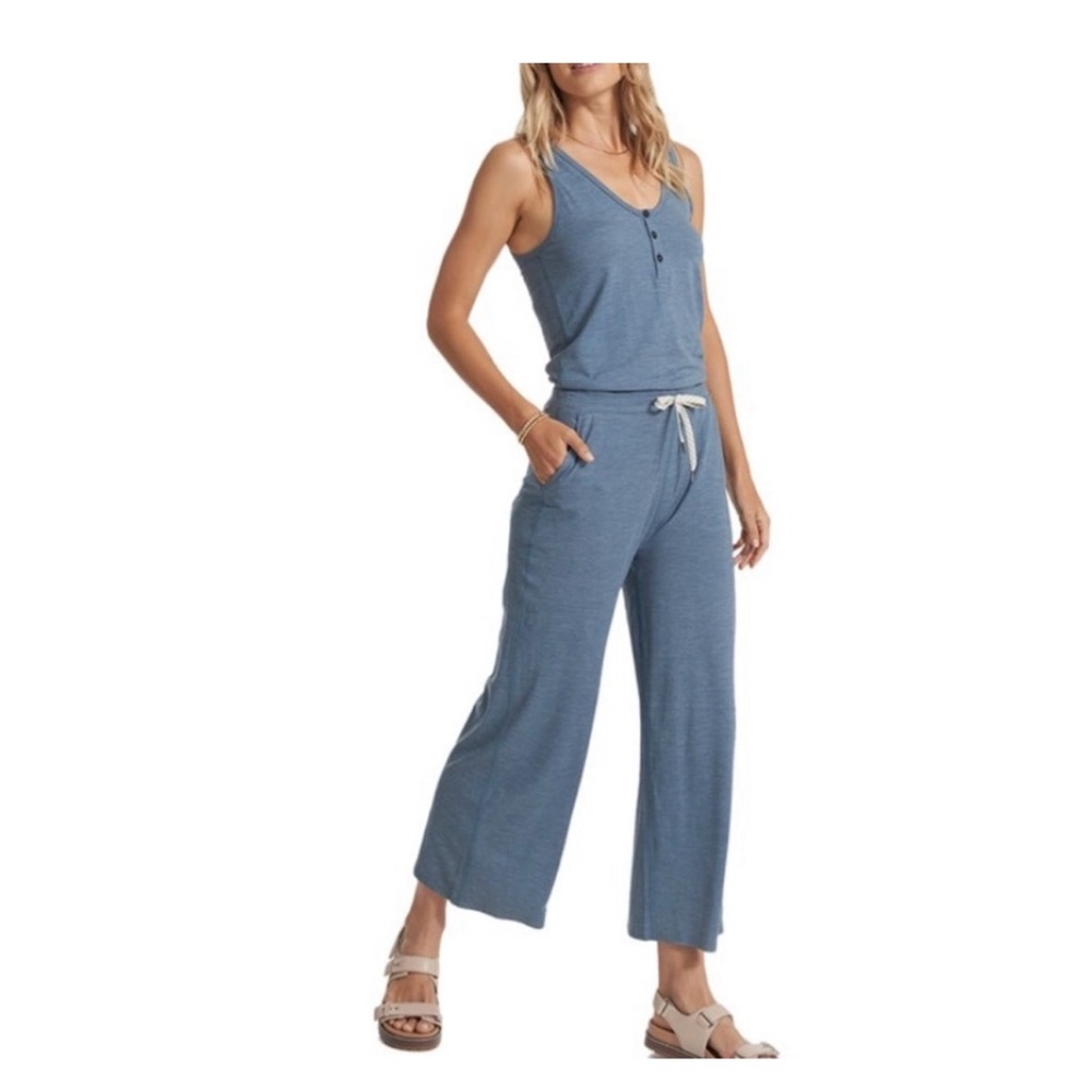 Vuori Falls Jumpsuit Light Azure Heather - image 1